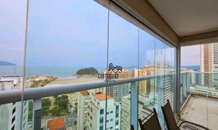 Apartamento Duplex com 3 dormitórios, 120 m² - venda por R$ 1.800.000,00 ou aluguel por R$ 10.000,02/mês - José Menino - Santos/SP