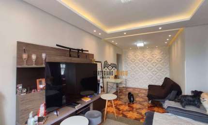 Apartamento com 2 dormitórios à venda, 85 m² por R$ 450.000,00 - Encruzilhada - Santos/SP