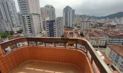 Cobertura com 2 dormitórios à venda, 180 m² por R$ 1.200.000,00 - Gonzaga - Santos/SP