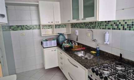 Apartamento com 2 dormitórios à venda, 82 m² por R$ 389.000,00 - Boqueirão - Santos/SP