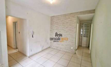 Apartamento com 1 dormitório para alugar, 65 m² por R$ 3.000,02/mês - José Menino - Santos/SP