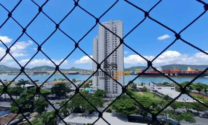 Apartamento com 2 dormitórios à venda, 96 m² por r$ 880.000,00 - ponta da praia - santos/sp