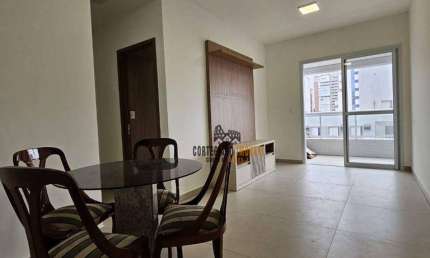 Apartamento com 1 dormitório para alugar, 53 m² por R$ 5.000,01/mês - Boqueirão - Santos/SP