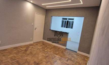 Apartamento com 3 dormitórios para alugar, 100 m² por R$ 4.200,02/mês - Embaré - Santos/SP