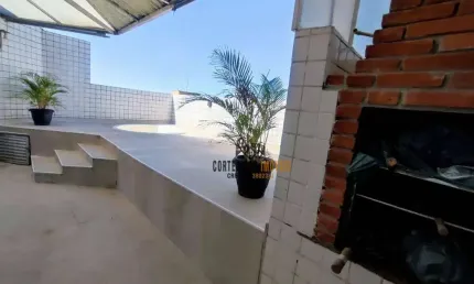 Cobertura com 3 dormitórios à venda, 243 m² por r$ 750.000,00 - vila matias - santos/sp