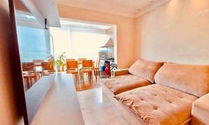 Excelente Apartamento de 3 Quartos com Vista Deslumbrante e Lazer Completo no 23° Andar em Santos.