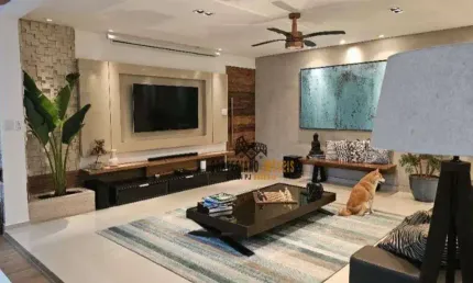 Apartamento garden com 2 dormitórios à venda, 217 m² por r$ 1.900.000,00 - josé menino - santos/sp