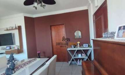 Apartamento com 3 dormitórios à venda, 82 m² por R$ 540.000,00 - Aparecida - Santos/SP