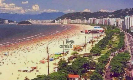 Apartamento com 1 dormitório à venda, 46 m² por R$ 285.000 - Boqueirão - Santos!