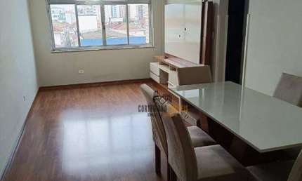 Apartamento com 2 dormitórios para alugar, 85 m² por R$ 4.200,00/mês - Embaré - Santos/SP