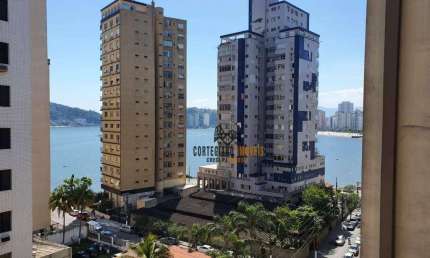 Apartamento com 2 dormitórios para alugar, 70 m² por R$ 3.500,02/mês - Itararé - São Vicente/SP