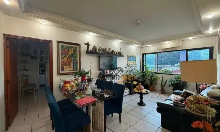 Apartamento com 2 dormitórios à venda, 100 m² por r$ 620.000,00 - campo grande - santos/sp
