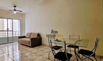 Apartamento com 1 dormitório, 55 m² - venda por R$ 330.000,00 ou aluguel por R$ 2.850,02/mês - Encruzilhada - Santos/SP