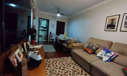Excelente Apartamento 2 Dormitórios + Dependência de Empregada Completa, Próximo à Praia à Venda - São Vicente!