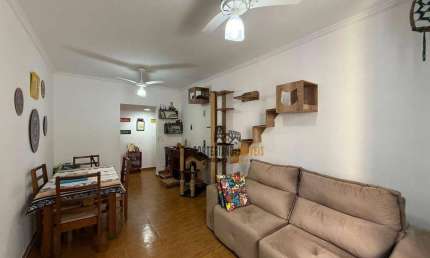 Apartamento com 2 dormitórios à venda, 70 m² por R$ 405.000,00 - Centro - São Vicente/SP