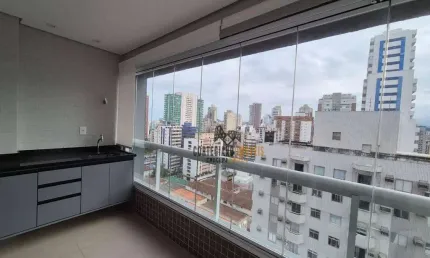 Apartamento com 1 Dormitório/Lazer na Cobertura à Venda, 53 m² por R$ 750.000 - Boqueirão - Santos!