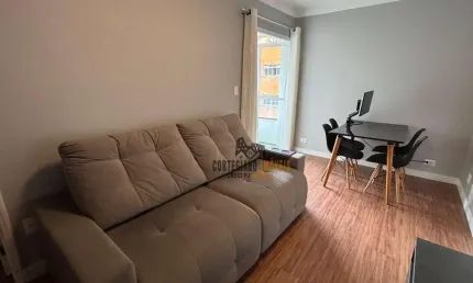 Apartamento para alugar, mobiliado 65 m² por R$ 3.900/mês - Ponta da Praia - Santos/SP