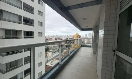 Apartamento com 2 dormitórios para alugar, 85 m² por R$ 4.925,00/mês - Boqueirão - Santos/SP