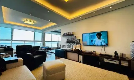 Apartamento à venda - frontal ao mar - alto padrão - boqueirão, santos!