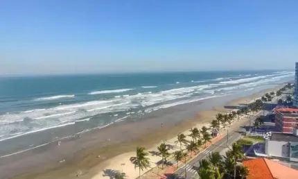 Apartamento para Venda em Mongaguá, Vila Atlântica, 2 dormitórios, 1 suíte, 1 banheiro, 1 vaga