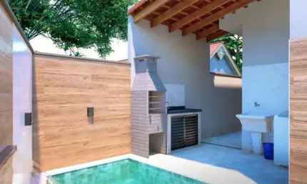 Casa para Venda em Itanhaém, Campos Elíseos, 2 dormitórios, 1 suíte, 2 banheiros, 2 vagas