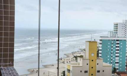 Apartamento para Venda em Praia Grande, Real, 2 dormitórios, 1 suíte, 1 banheiro, 1 vaga