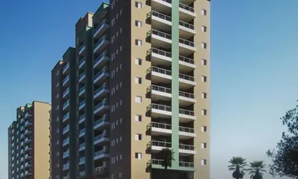 Apartamento para Venda em Itanhaém, Centro, 1 dormitório, 1 banheiro, 1 vaga
