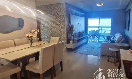 Apartamento para Venda em Mongaguá, Jardim Aguapeú, 3 dormitórios, 2 suítes, 1 banheiro, 2 vagas