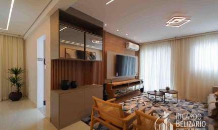 Apartamento para Venda em Praia Grande, Canto do Forte, 3 dormitórios, 2 suítes, 1 banheiro, 2 vagas