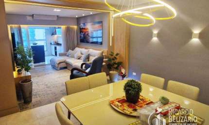 Apartamento para Venda em Mongaguá, Centro, 4 dormitórios, 4 suítes, 1 banheiro, 2 vagas