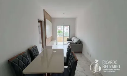 Apartamento para Venda em Praia Grande, Vila Caiçara, 2 dormitórios, 1 banheiro, 1 vaga