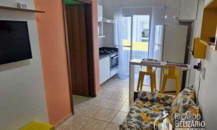 Apartamento para Venda em Praia Grande, Solemar, 1 dormitório, 1 banheiro, 1 vaga