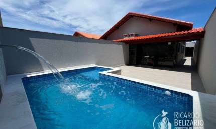 Casa para Venda em Itanhaém, Suarão, 2 dormitórios, 1 suíte, 1 banheiro, 1 vaga