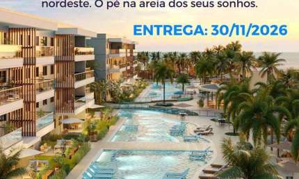 Apartamento para Venda em Aquiraz, Porto das Dunas, 2 dormitórios, 1 suíte, 2 banheiros, 1 vaga
