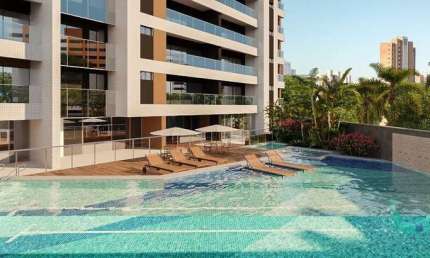 Apartamento para Venda em Fortaleza, Meireles, 3 dormitórios, 3 suítes, 4 banheiros, 2 vagas