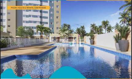 Apartamento com 2 quartos à venda na Avenida Alphaville, s/n, Costa Paradiso, Barra dos Coqueiros