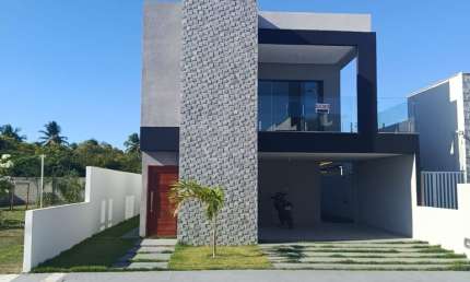 Casa em condomínio fechado com 4 quartos à venda na Rodovia Eng. Edilson Távora, Se-100, Km 26, 120, Olhos D\'água, Barra dos Coqueiros
