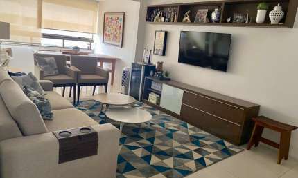 Apartamento 2 suítes mobiliado e decorado para locar no Horto Florestal