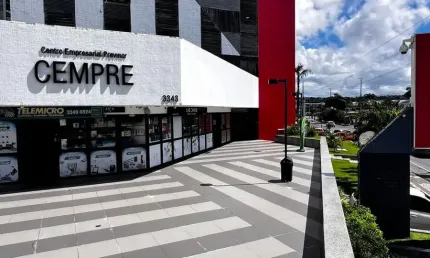 Sala comercial de 120 m2 para locação no Cempre Empresarial  na avenida Tancredo Neves