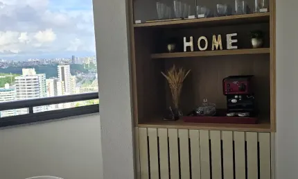 Apartamento com 2 suítes, 2 vagas, vista panorâmica para venda no Caminho das Árvores