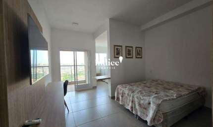 Apartamento no Bairro Ribeirânia, 1 quarto, 1 vaga, Via Appia