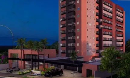 Apartamento no bairro vila tibério, 2 quartos, 1 vaga, barão de valença