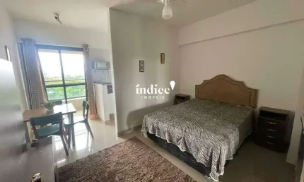 Apartamento no bairro ribeirânia, 1 quarto, 1 suíte, 1 vaga, edifício zeus