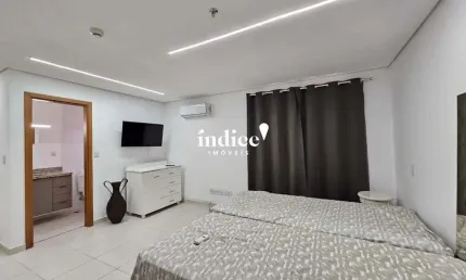 Apartamento no bairro nova aliança, 1 quarto, 1 suíte, 1 vaga, edifício monte santo
