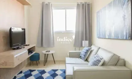 Apartamento no bairro nova aliança, 1 quarto, 1 vaga, mirante da mata