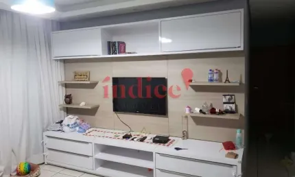 Apartamento no bairro parque dos bandeirantes, 2 quartos, 1 suíte, 2 vagas, edificio jair lima