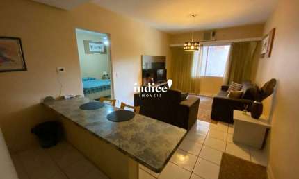 Apartamento mobiliado para locação na região central com 49 m².