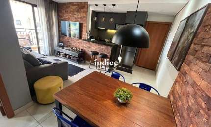Apartamento no Bairro Ribeirânia, 2 quartos, 1 suíte, 2 vagas, Jardim de Provence
