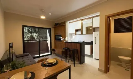 Apartamento no bairro jardim recreio, 1 quarto, 1 suíte, 1 vaga, edifício recanto das árvores