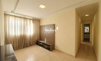Apartamento no bairro nova aliança, 2 quartos, 1 vaga, edifício spazio rigobello